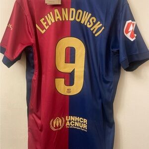 Barcelona Lewandowski jersey